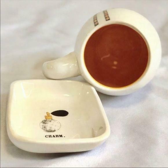 Rae Dunn Halloween WITCH Cup & Plate - Picture 3 of 5